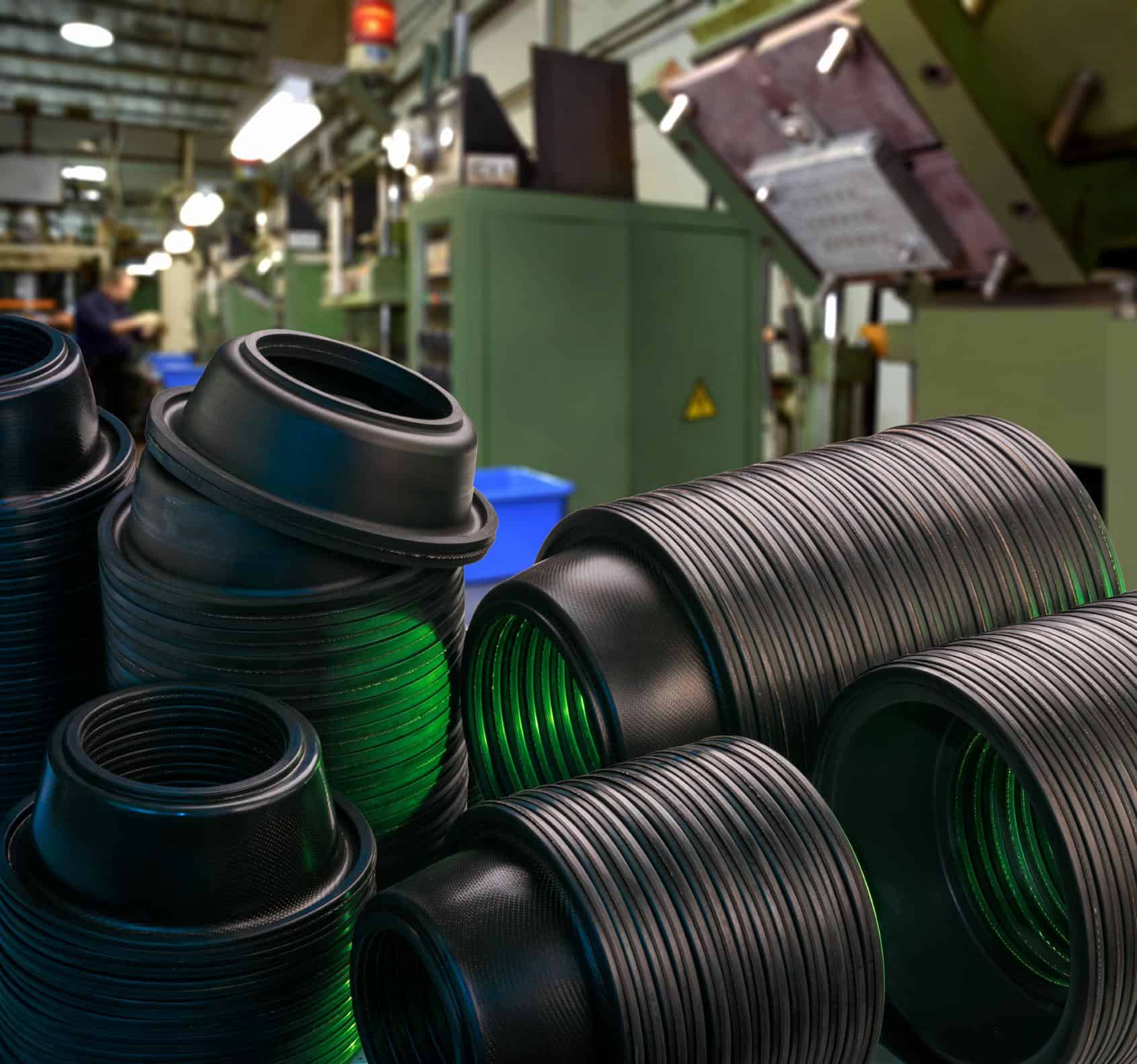 Fabric reinforced diaphragms